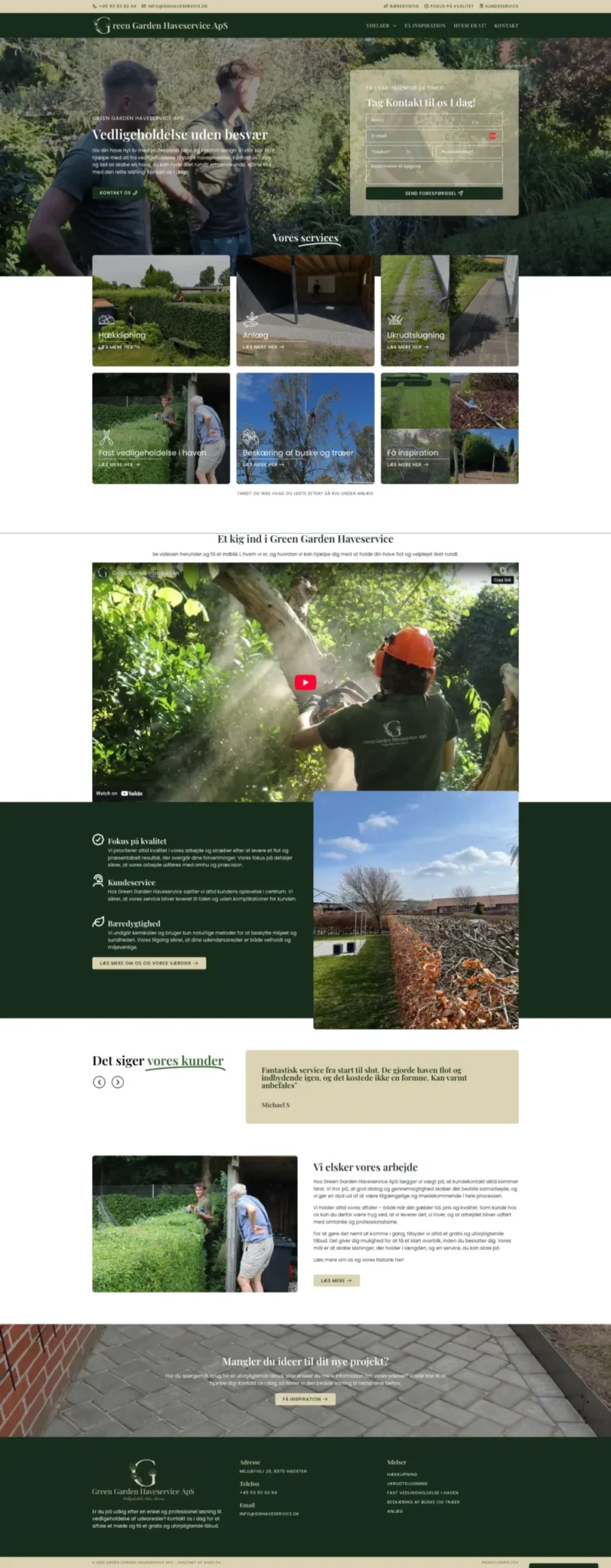 Green Garden Haveservice