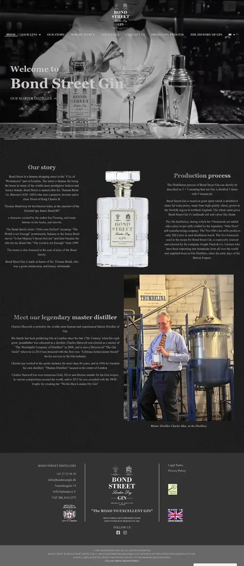 bond street gin